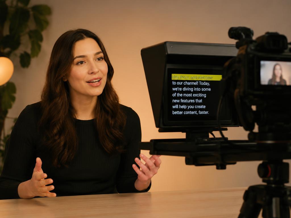 Creator / teleprompter